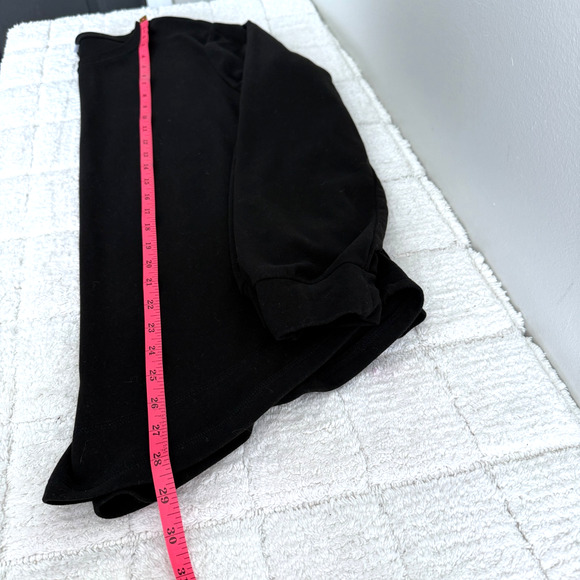 Women's XL Black Fleece Sweatshirt Cozy Witchy Everyday Timeless Outdoors - Picture 8 of 10